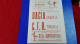 Program CFR Timisoara - Dacia Orastie