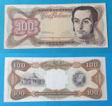 Bancnota veche - Venezuela 100 Bolivares 1992 - in stare buna