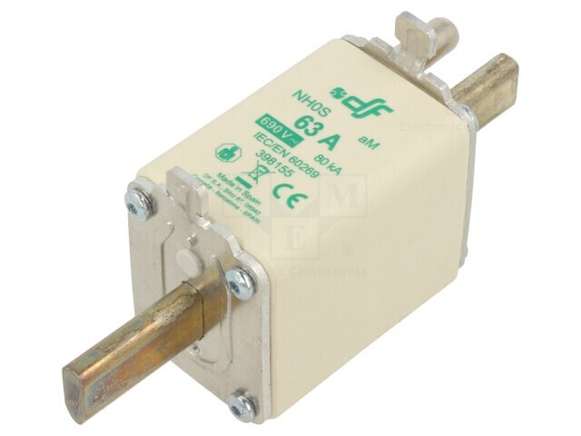 Siguranță aM 63A 690VAC NH0S