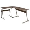 Birou de colt Gossi maro lemn prelucrat 152x117x74 cm Birou calculator gaming