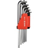 Yato YT-5838 - Set imbusuri 1.6-9.5 mm 12 bucati cap sferic