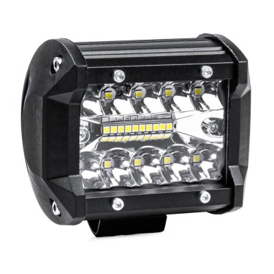 Proiector LED pentru Off-Road, ATV, SSV, putere 60W, culoare 6500K, tensiune 9-36V, dimensiuni 95 x 74 x 55 mm foto