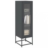 vidaXL Dulap &icirc;nalt, antracit, 36x39x123 cm, oțel laminat la rece