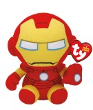 PLUS TY 15CM BEANIE BABIES MARVEL IRON MAN SuperHeroes ToysZone