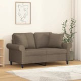 Perne Decorative vidaXL Gri Taupe 40x40 cm (Set 2) Material Textil Poliester Umplutura Bumbac PP