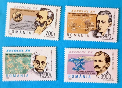 TIMBRE ROMANIA LP 1450/1998 -SECOLUL XX (I)- Serie simpla -MNH foto
