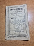 manual de aritmetica - pentru clasa a 3-a primara - din anul 1927
