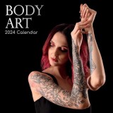 Body Art - 2024 Square Wall Calendar
