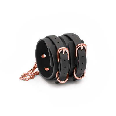 Set Catuse Pentru Glezne Bondage Couture, Negru foto