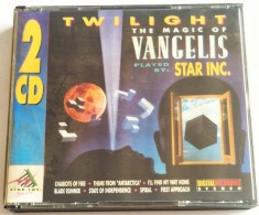 Star Inc. &lrm;&ndash; Twilight - The Magic Of Vangelis NM / NM dublu cd muzica electronica new age Star Inc Olanda 1991