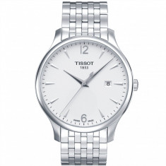 Ceas barbatesc Tissot Tradition Silver, Argintiu, T063.610.11.037.00 foto