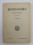 REVISTA ISTORICA , PUBLICATIE TRIMESTRIALA SUPT CONDUCEREA LUI N. IORGA , VOL. XXI , FASC. 1 - 4 , IANUAR - DECEMBRE , 1935