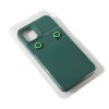 Husa apple iphone 14 pro max, flippy, din silicon lichid, interior din microfibra, lentile fosforescente de protectie camera, anti amprenta, rezistent