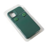 Husa apple iphone 13 pro, flippy, din silicon lichid, interior din microfibra, lentile fosforescente de protectie camera, anti amprenta, rezistenta la