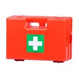 Trusă medicala de prim ajutor, valiză de plastic goală, 28 cm x 21 cm x 11,5 cm