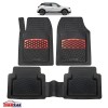 Covorașe Auto TeamCar&reg; Tip Tăviță Compatibile Opel Mokka B (2020&ndash;prezent) - Red, Cauciuc, Oem