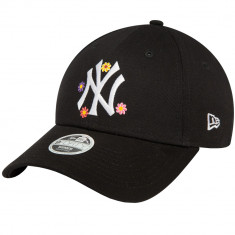 Capace de baseball New Era 9FORTY New York Yankees Floral All Over Print Cap 60435014 negru