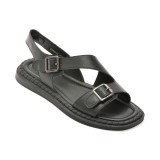 Sandale FLAVIA PASSINI negre, 59521, din piele naturala