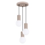 Lampă Suspendată Halo 3P Taupe