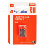 Verbatim V23A (MN21/A23) Battery Alkaline 12V 2 Pk