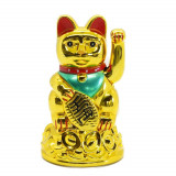 Pisica norocoasa maneki neko aurie 11cm