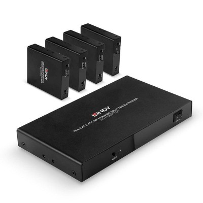 Lindy 70m 4 Port Cat6 HDMI 4K60 Split/Ex foto