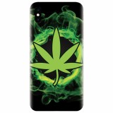 Husa silicon pentru Apple Iphone XS Max, GreenFlames