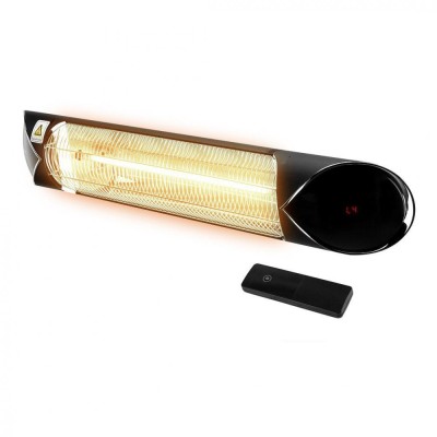 Incalzitor industrial pentru exterior, IP55, zona actiune 16-32mp, montare tavan/perete, 4 niveluri incalzire 90-039 foto