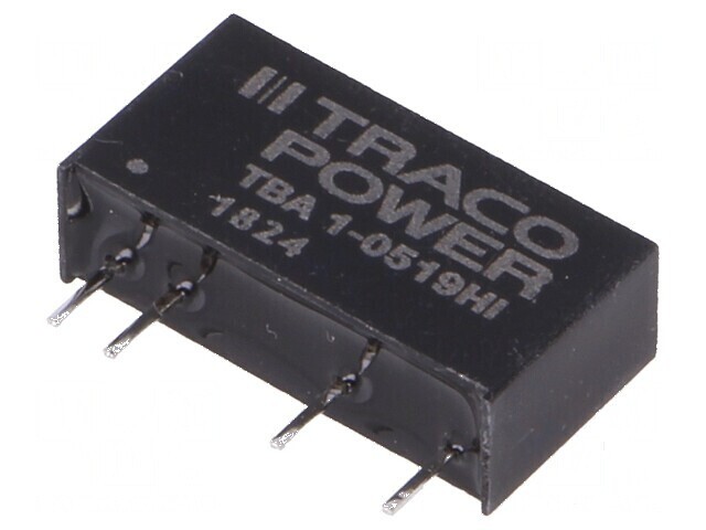 Convertor DC/DC 1W 4,5-5,5V la 9V 111mA SIP7