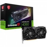 MSI Video Card Nvidia GeForce RTX 4060 GAMING X 8G, 8GB GDDR6, 128bit, 2595 MHz, 3072 CUDA Cores, PCIe 4.0, 3xDP, HDMI 2.1a, Dual Fan, 1x 8pin, 550W R