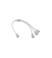 Conector splitter RGB 1 pana la 3 1x mama la 3x mama cablu