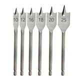 Set 6 bucati spirale pentru lemn WDAS06 Dedra