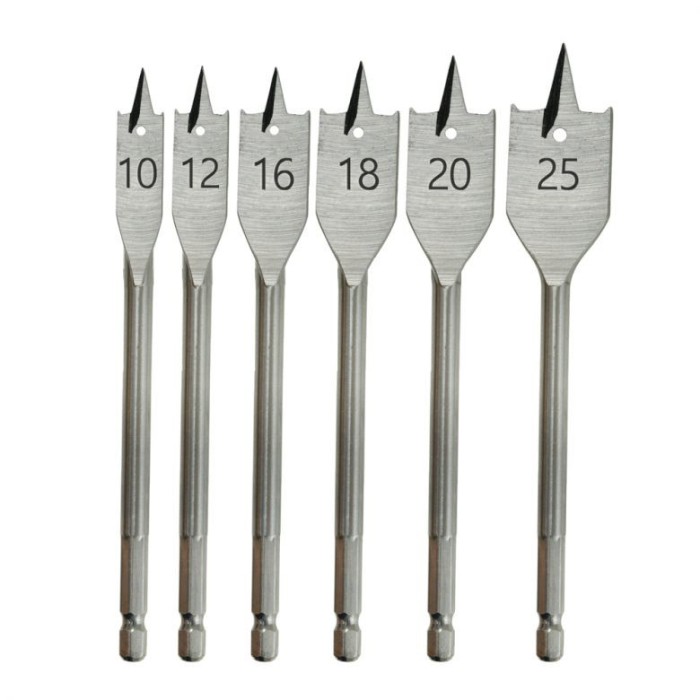Set 6 bucati spirale pentru lemn WDAS06 Dedra