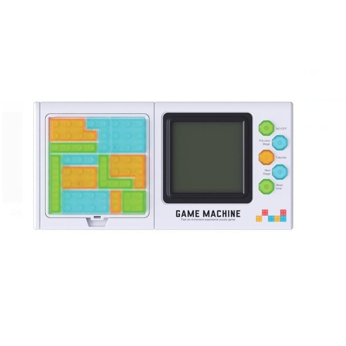 Joc Electronic Puzzle Gandire Logica cu 12 Piese &ndash; 19.5 x 2.5 x 9.5 cm