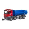 Basculanta Bruder Mercedes-Benz Arocs Halfpipe, Scara 1:16, +4 Ani, Plastic ABS, Compatibila cu figurine Bruder