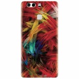 Husa silicon pentru Huawei P9 Plus, Colorful Digital Painting Strokes