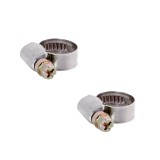 Clemă furtun, Surub cu banda vierme - Colier de s&acirc;rmă melcat pentru țevi NW 10mm