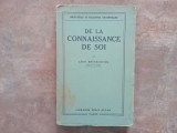 Leon Brunschvicg - De la connaissance de soi , 1931