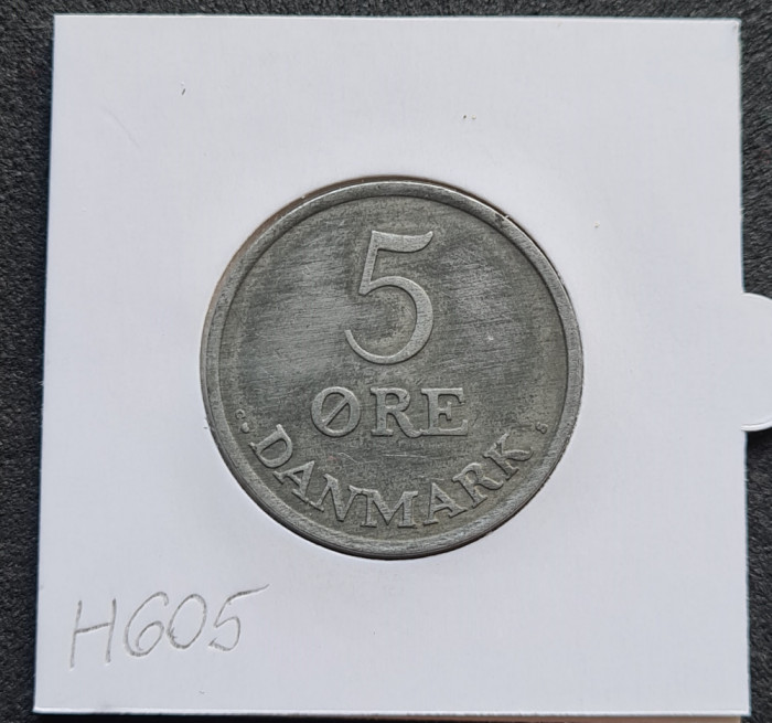 h605 Danemarca 5 ore 1963
