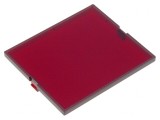 Panou Anterior MODULBOX Roșu 42x49x2.8mm