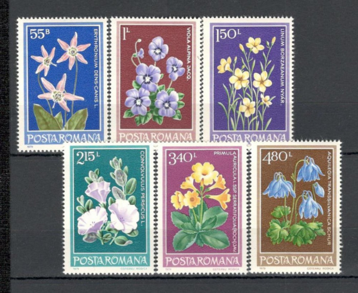 Romania.1979 Flori protejate YR.665
