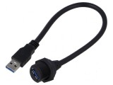 Boxa portabila Bluetooth 30W Waterproof IPX7 - Negru