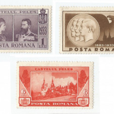 Romania, LP 105/1933, Semicentenarul Castelului Peles, MNH