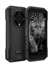 Telefon mobil Ulefone Armor X32, Negru, 4G, 5.65 LCD, 12GB RAM (6GB + 6GB extensibili), 128GB ROM, Night Vision, 48MP+16MP, Android 14, Helio G91, WiF