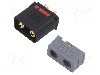 Conector alimentare DC, 500V, 2 pini, seria QS, {{Dimensiune pin}}. DONGGUAN QS ELECTRONIC TECH CO.,LTD - QS10P-L-M