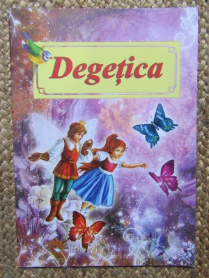 Degetica. Poveste ilustrata A4 - H.C. Andersen, Roxel Cart foto