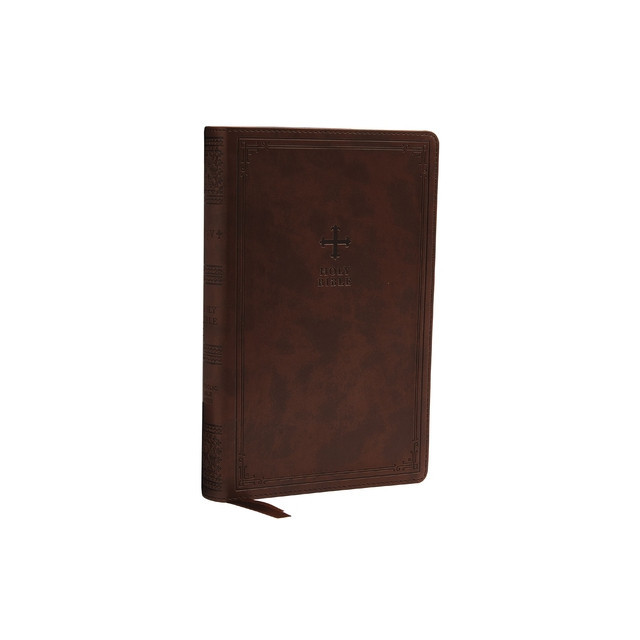 Nrsv, Catholic Bible, Gift Edition, Leathersoft, Brown, Comfort Print: Holy Bible