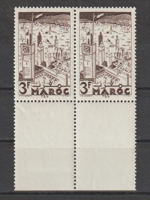 Maroc 1939 , Pereche MNH