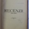 RECENZII (1924-1926) de CONST. SAINEANU