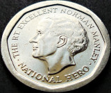 Moneda exotica 5 DOLARI / DOLLARS - JAMAICA, anul 1995 *cod 950 B